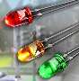 LEDs offer luminous intensity to 4,000 mcd.