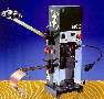 Crimping Press attaches strip or loose terminals and blades.