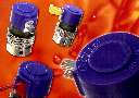 Proportional Valves control air and gas flow.