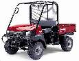 Utility Vehicle features pick up truck styling.