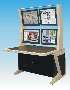 Modular Computer Furniture supports flat-screen technology.