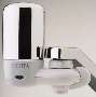 Tap-Water Filter has chrome finish.