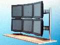 Mounting System accommodates up to 6 displays.