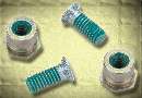 Self-Clinching Fasteners have Teflon®-based coating.