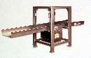 Conveyor moves fragile products with sliding motion.