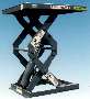 Double Scissor Lift Table has 36 in. vertical lift.