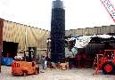 Bellows facilitate bulk loading of powdered materials.