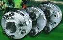 Couplings connect parallel offset shafts.