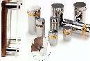Standoffs provide interior and exterior mounting options.