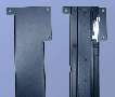 Slide Rails can be bracket-mounted on horizontal members.