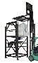 Bulk Bag Discharger handles bags up to 4,000 lb.