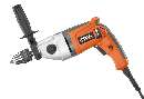 Electric Drill provides two variable speeds.