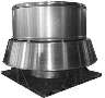 Power Roof Ventilator can be used with or without ducts.