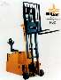 Walkie Lift Truck performs forklift operations.