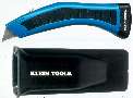 Utility Knife has 10-blade storage compartment in handle.