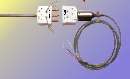 Temperature Transmitters connect to 3-wire RTD probe.