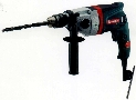 Drill combines 3/8 and 1/2 in. drilling in one tool.