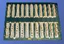 Backplane provides complete power distribution.