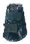 Respirator provides protection from NBC incidents.