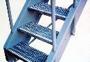 Conventional Industrial Stairs are built to order.