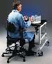 Hydraulic Lift Base Stands allow individual user adjustment.