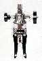 Pneumatic Hand Pump generates pressure or vacuum.