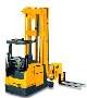 Turret Truck enables narrow aisle loading and retrieval.