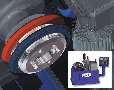 CNC Gear Grinder uses 2 wheels in one operation.
