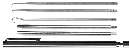 Telescoping Spring Tool Set fits in tight situations.