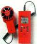 Thermometer/Anemometer has remote vane for troubleshooting.