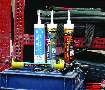 Caulk Guns provide drip-free operation.