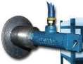 Portable Vibrator facilitates material flow.
