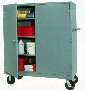 Storage Cabinet features all-welded construction.
