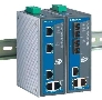 Ethernet Switches help establish redundant ring.