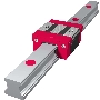 Carriages offer space-saving design for ball monorail.