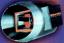Heater stops cold air penetration at open bay doors.