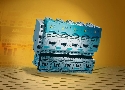 Power Supply System features spring-loaded terminals.