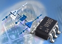 Monolithic IC incorporates VHF and UHF amplifiers.