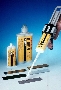 Adhesive forms optically clear and flexible bondline.
