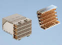 Hard Metric Female Connector enables data rates of 20 Gb+.