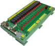 Industrial Relay Controller supports voltages up to 250 Vac.