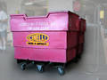 Collection Carts and Bulk Containers feature fork safety tubes.