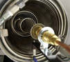 Pressure Washer Steam Cleaner features stainless steel coils.