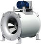 Inline Mixed Flow Fan suits low-pressure applications.