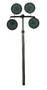 Metal Halide Telescoping Light Tower features pneumatic mast.
