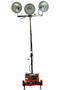 Metal Halide Mini-Light Tower illuminates over 3 acres.