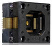 QFP Test and Burn-In Socket offers movable ground pin option.