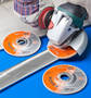 Flexible Abrasive Wheels optimize blending control.