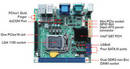 Mini-ITX Embedded System Board combines performance, flexibility.