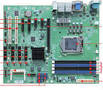 ATX Motherboard uses 4th generation Intel® Core(TM) processors.